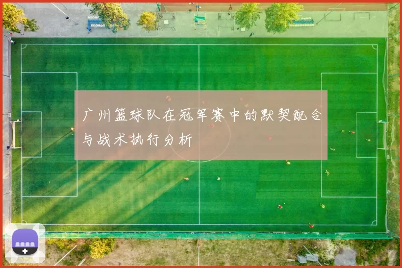广州篮球队在冠军赛中的默契配合与战术执行分析